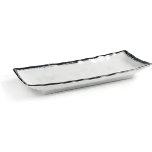 Ορθογώνια πλάκα από μελαμίνη Lacor Sea 28,6x12,7x3,4 cm image-0