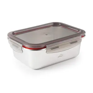 Rechteckige Brotdose Lacor Ecoinox image-0