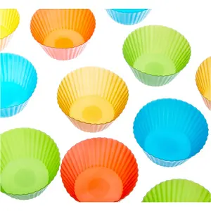 Σέτ 12 σιλικόνης καλούπια Lacor Muffin image-2