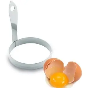 Molde redondo de acero inoxidable para huevos/sándwiches Lacor image-1