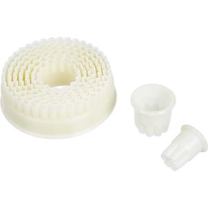 9-delige ronde geribbelde frezenset Lacor image-2