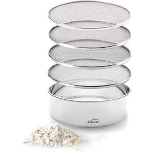 Síto s 4 vyměnitelnými mřížkami Lacor