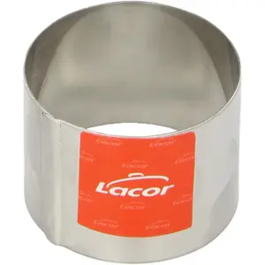 Κύκλος για τάρτα στρογγυλός Lacor 6x4,5 cm image-0
