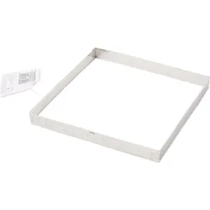 Τετράγωνη φόρμα με τρύπες για τάρτα Lacor 20x20x2 cm image-0