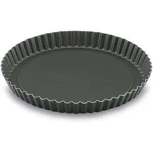 Non-stick serrated aluminium tart mould Lacor image-0