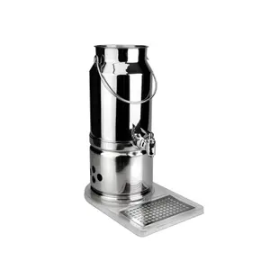 Milchdispenser aus Edelstahl Lacor