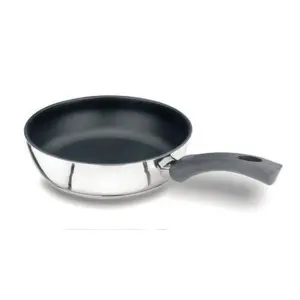 Λείο τηγάνι από ανοξείδωτο χάλυβα Lacor Home 18/10 D,22 cm image-0