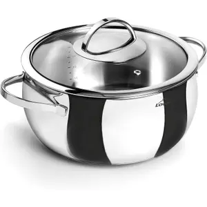 Κατσαρόλα με καπάκι Lacor 24 cm image-0