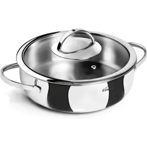 Casserole rond avec couvercle Lacor Belly 28 cm