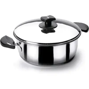 Κατσαρόλα με καπάκι Lacor Nova Ladycor D,22 cm image-0