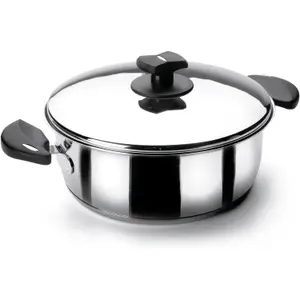 Κατσαρόλα με καπάκι Lacor Nova Ladycor D,24 cm image-0