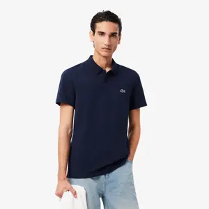 Polo coton mélangé Lacoste image-1