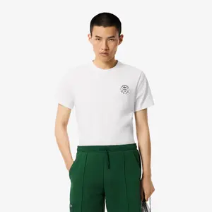T-Shirt Lacoste Héritage Badge image-1