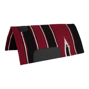 Sattelunterlage für Pferde mit Leder-Patch Lakota Tappetino Navajo image-1