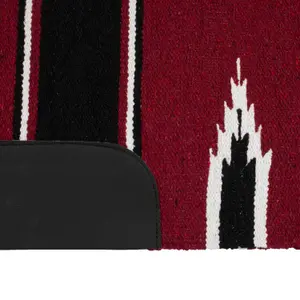 Sattelunterlage für Pferde mit Leder-Patch Lakota Tappetino Navajo image-2