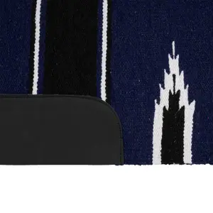 Silla para caballo con parche de cuero Lakota Tappetino Navajo image-2