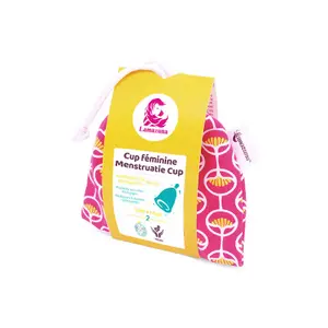 Menstruatiecup met zakje voor vrouwen Lamazuna image-0
