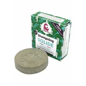 Shampoing solide cheveux gras à l'argile verte et à la spiruline Lamazuna image-0