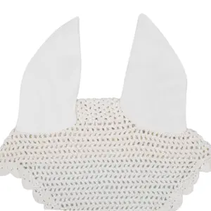 Bonete anti-moscas para caballo de algodón con orejas elásticas Lami-Cell image-1