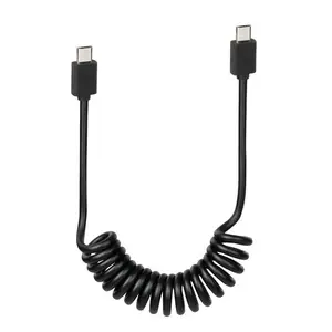 Coiled cable for ebike Lampa Micro USB > Micro Usb image-0