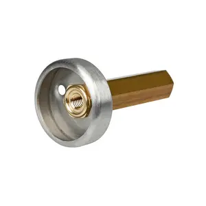 gpl-Adapter aus Messing/Edelstahl Lampa Dish M16x1,5 image-0