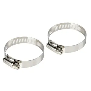 Stainless steel clamps Lampa (x2) image-0