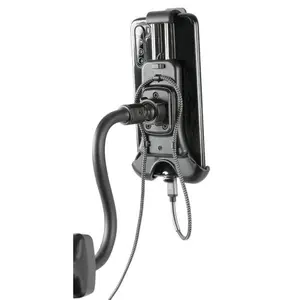 Telefonhalterung mit faltbarem Arm und doppelter usb 12/24v-Steckdose Lampa Power Holder image-2