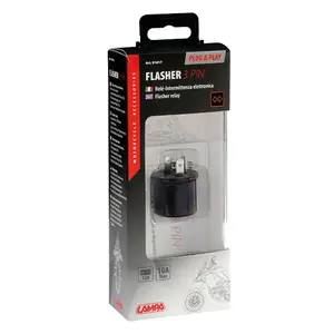 Elektronische Intervallglühbirne 12v - 10a Lampa Flasher 3 Pin Plug & Play image-2