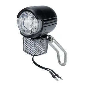 Éclairage vélo feu LED antérieur pour vélo électrique Lampa E-Bike 6/48V image-0