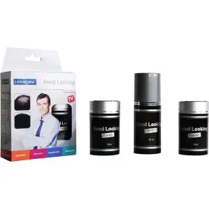 Setting spray och brunt hårpuder Lanaform Good Looking image-1