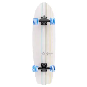 Skateboard Landyachtz Surf Butter White Lines image-0