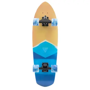 Skateboard Landyachtz Surf Pocket Knife Watercolor image-0