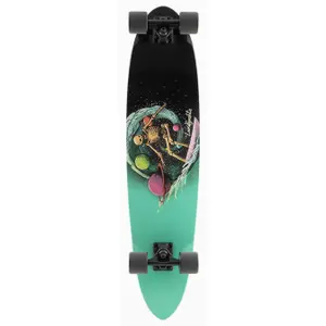 Skateboard Landyachtz Dipper Surfing Skeleton image-0