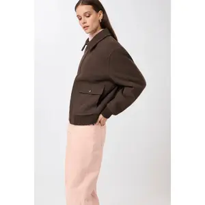 Wool jacket for women LangerChen image-1