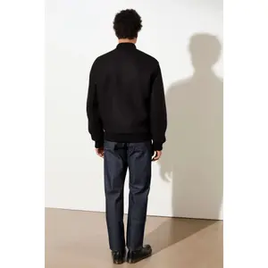 Wool bomber jacket LangerChen image-2