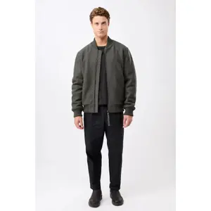 Wool bomber jacket LangerChen image-1