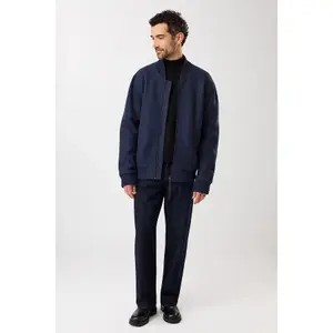 Wool bomber jacket LangerChen image-1