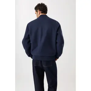 Wool bomber jacket LangerChen image-3