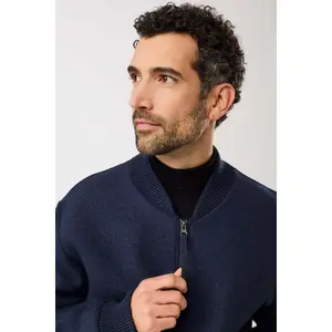 Wool bomber jacket LangerChen image-4