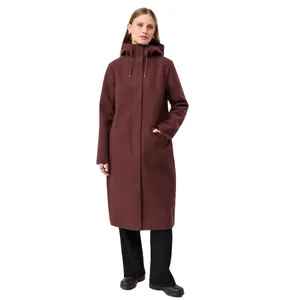 Women's Wool Hooded Coat LangerChen