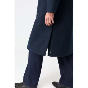 Women's Wool Hooded Coat LangerChen image-4