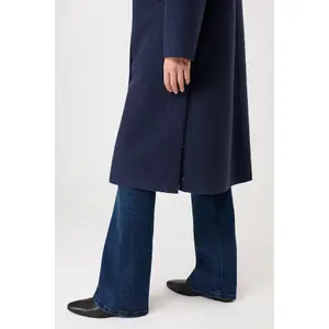 Women's Wool Hooded Coat LangerChen image-4