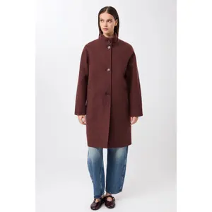 Manteau en laine avec membrane femme LangerChen image-1