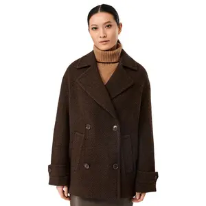 Manteau court femme LangerChen Caban Style