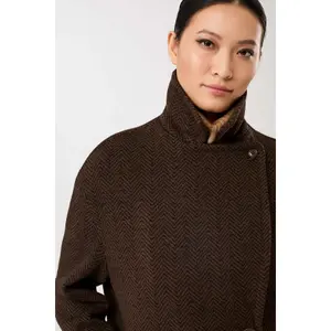Manteau court femme LangerChen Caban Style image-1