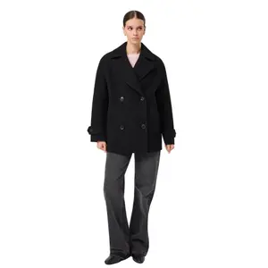 Double-breasted women's coat LangerChen Caban Style