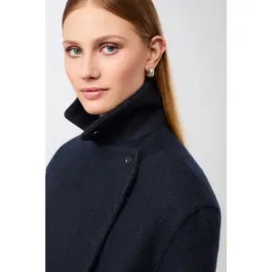Double-breasted women's coat LangerChen Caban Style image-3