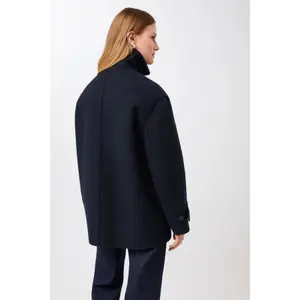Double-breasted women's coat LangerChen Caban Style image-4