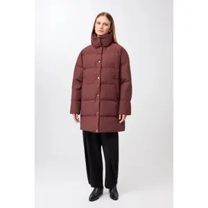 Eco-Friendly High Collar Jacket for Women LangerChen image-3