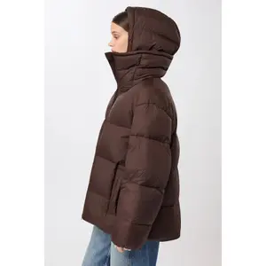 High-neck puffer jacket for women LangerChen image-2